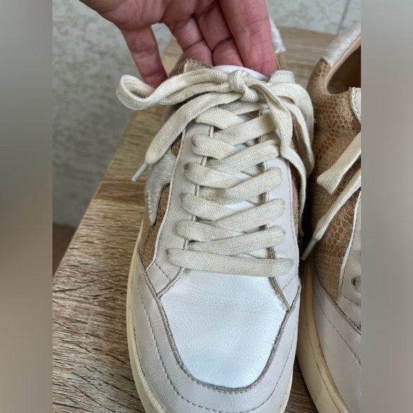 OASIS SOCIETY Star Sneakers Tan/White Size 6 - Picture 9 of 16